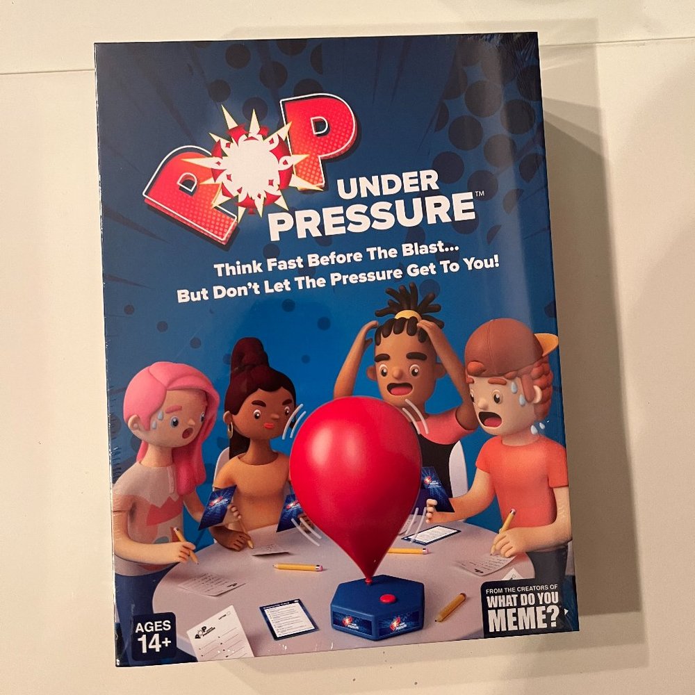 Pop Under Pressure Game (Ages 14+) (new in box)